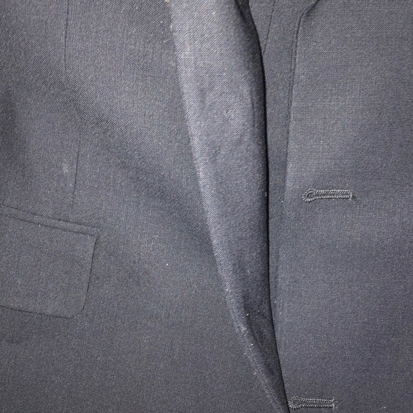 Brooks Brothers Stretch Navy Suit 41R Pants 33x31 - Picture 8 of 8